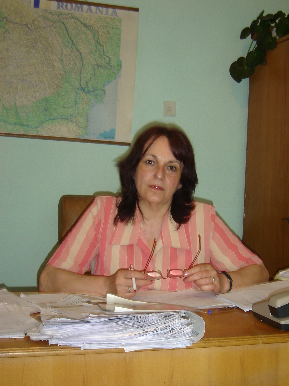 dr Maria Timaru directorul Spitalului Orasenesc Beclean